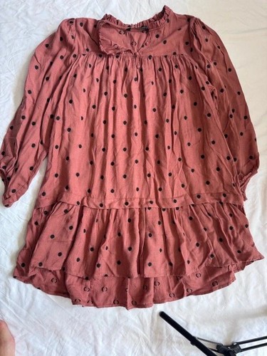 Abito strati zara - ruggine, a