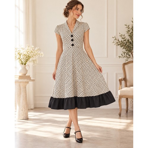 Abito pinup ruby rox - abito, pois