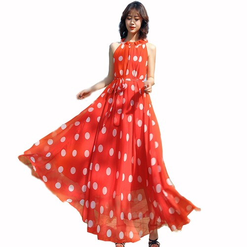 Abito donna chiffon - , pois