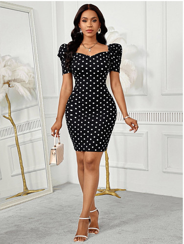Abito elegante aderente donna