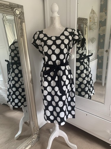 Abito pois bianco nero - bianco, e