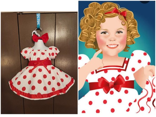 Abito shirley temple pois - abito, a