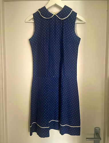 Abito donna blu bianco - blu,