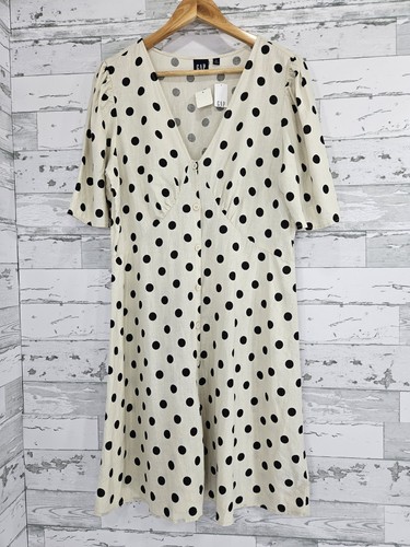 Gap women polka dot linen - women,