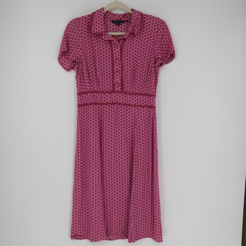 Boden abito rosa pois - boden,