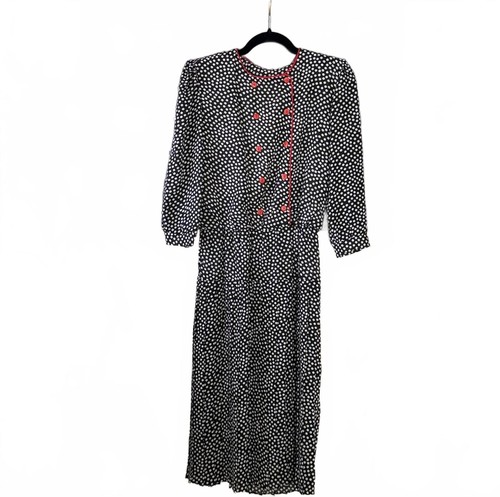Abito midi vintage bianco - , e