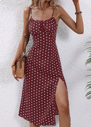 Abito midi pois - abito,