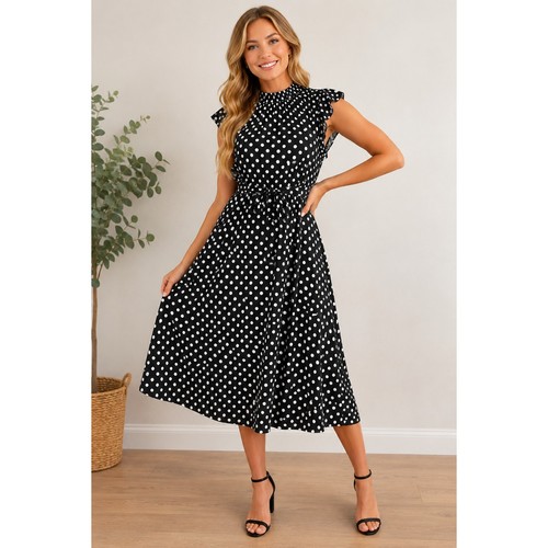 Abito midi donna nina - nina, leonard
